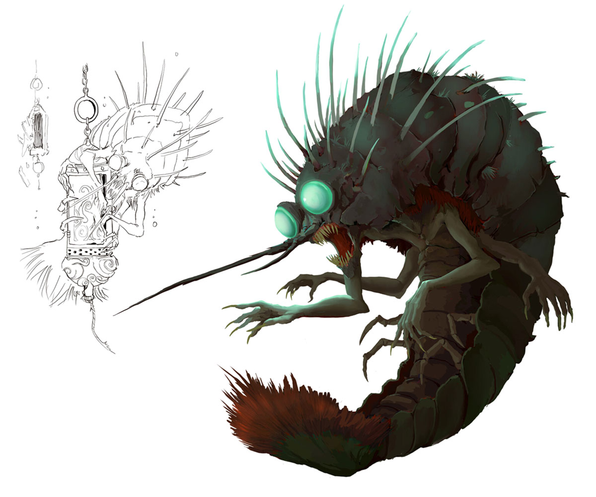 Sea Scarab Concept Art from Legends of Runeterra