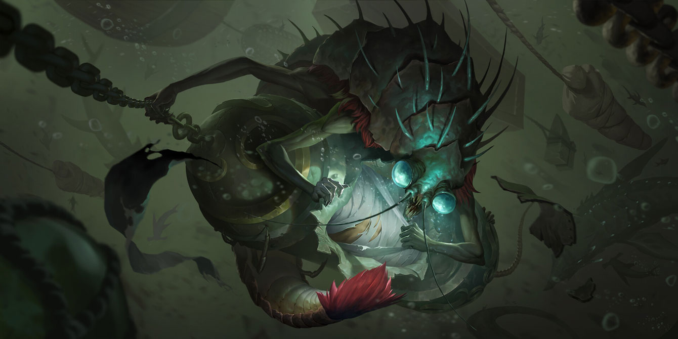 Sea Scarab Art from Legends of Runeterra