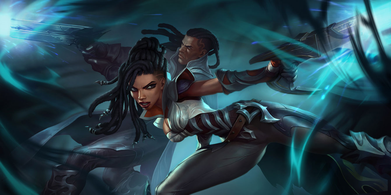 Senna, Sentinel of Light Art from Legends of Runeterra