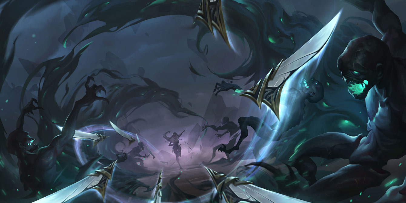 Sentinel Blade Art from Legends of Runeterra