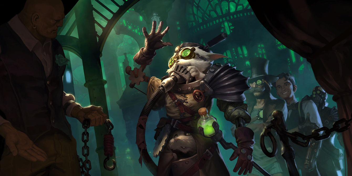 Shady Character Art from Legends of Runeterra