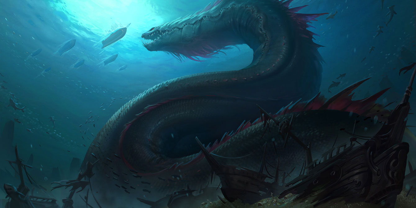 Shipwreck Hoarder Art from Legends of Runeterra