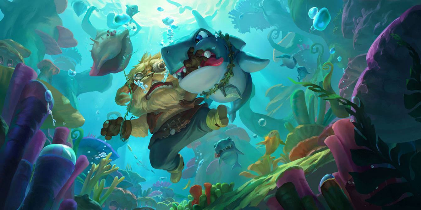 Short Tooth Art from Legends of Runeterra