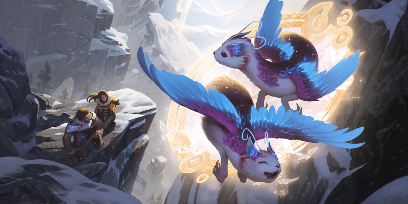 Sneaky Zeebles Art from Legends of Runeterra