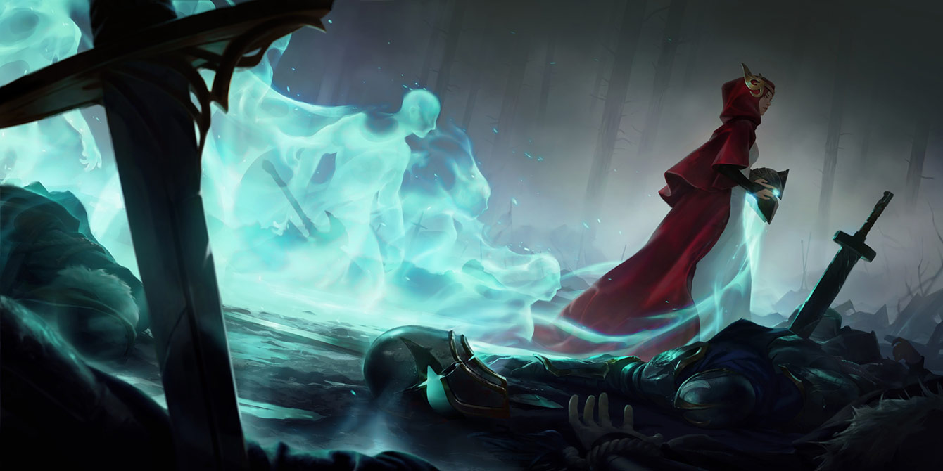 Soul Shepherd Art from Legends of Runeterra