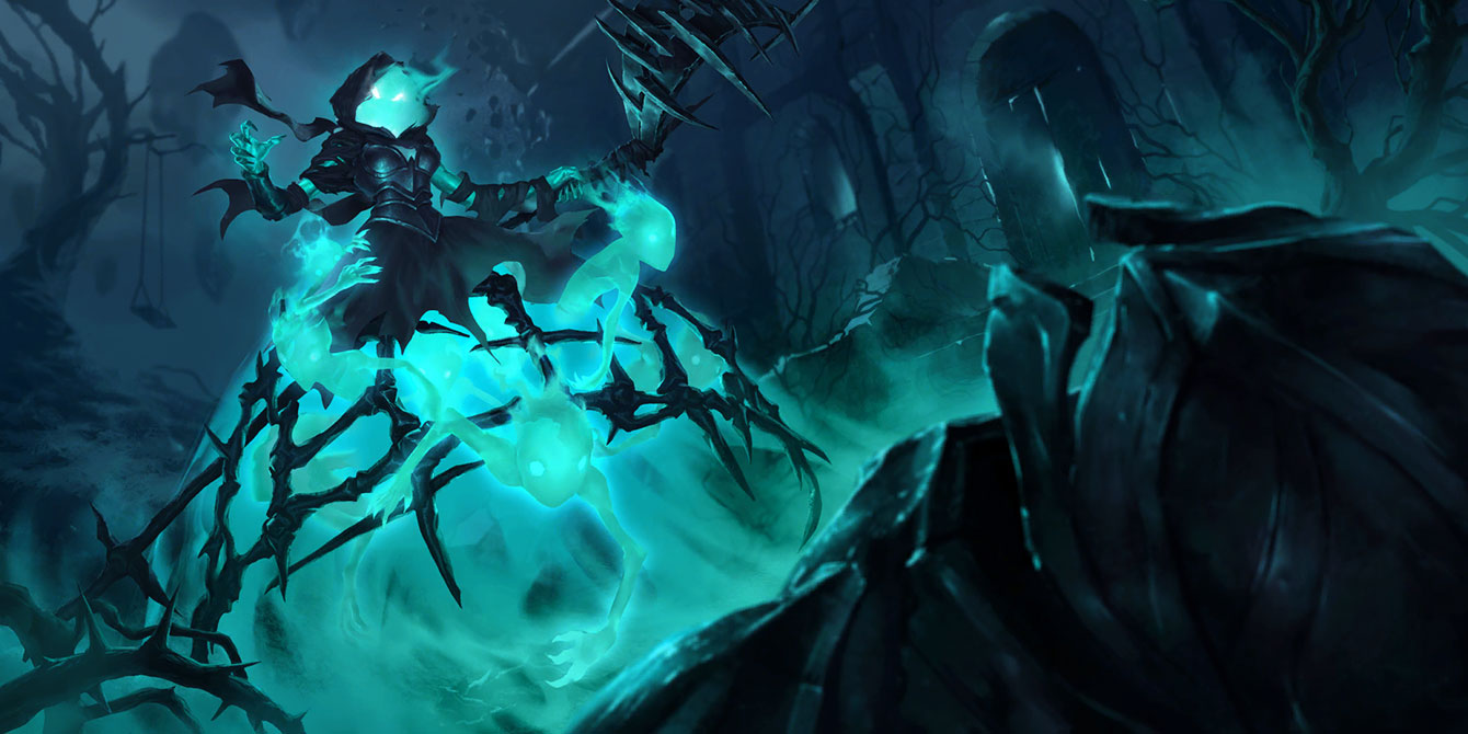 Spectral Matron Art from Legends of Runeterra