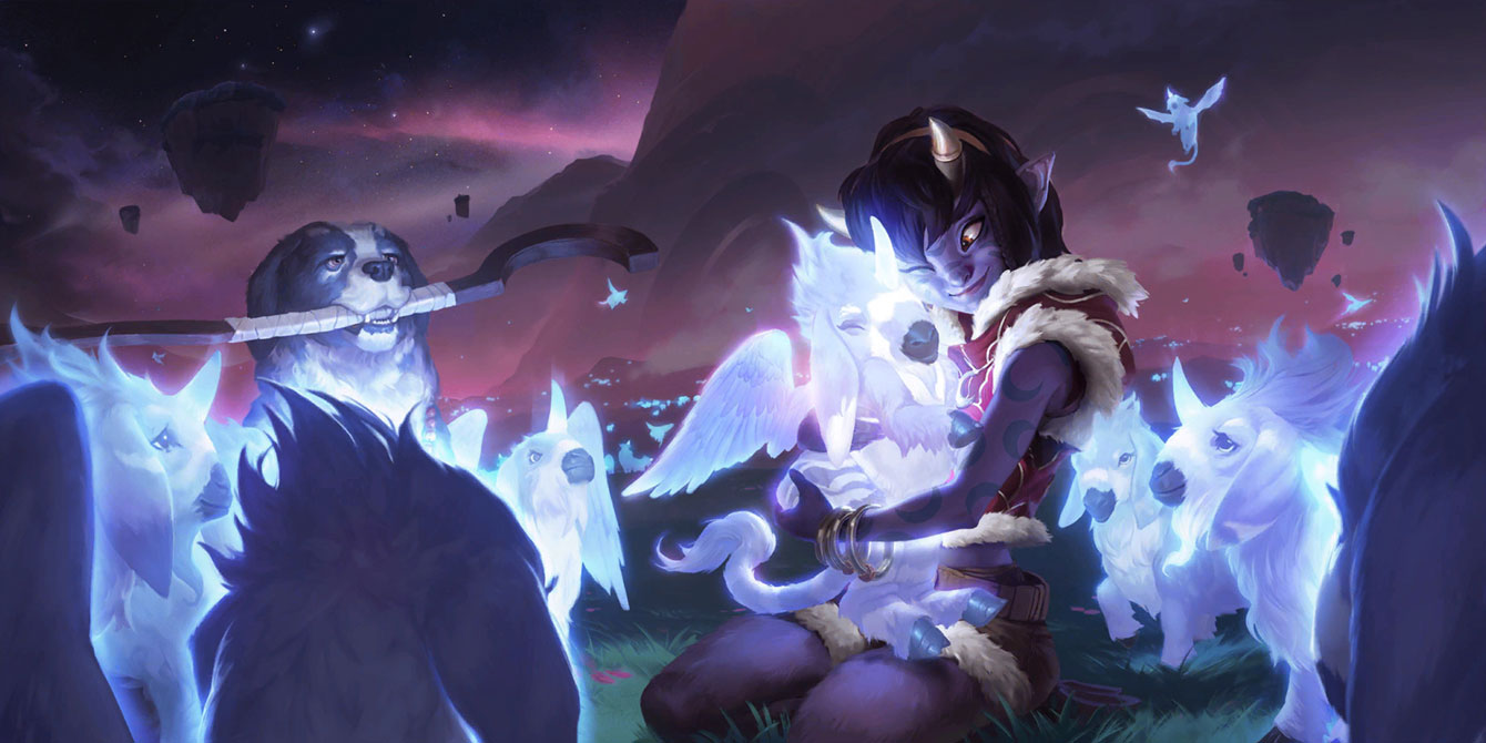 Star Shepherd Art from Legends of Runeterra