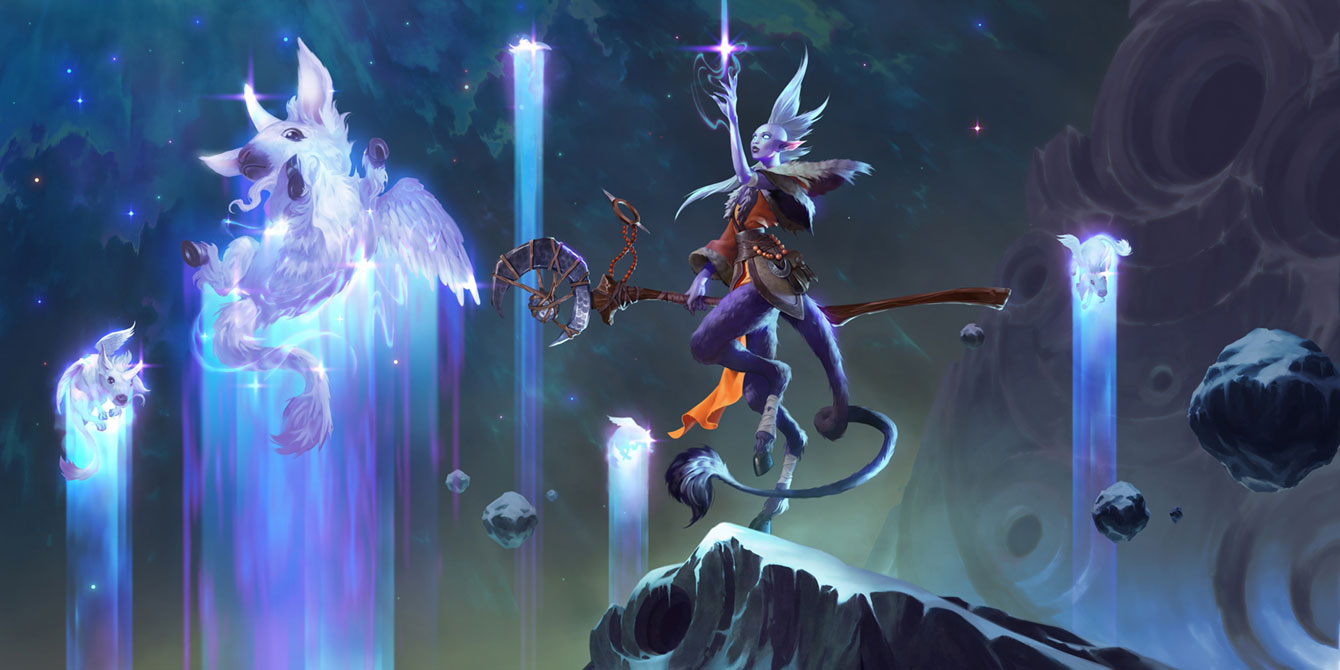 Stargazer Art from Legends of Runeterra