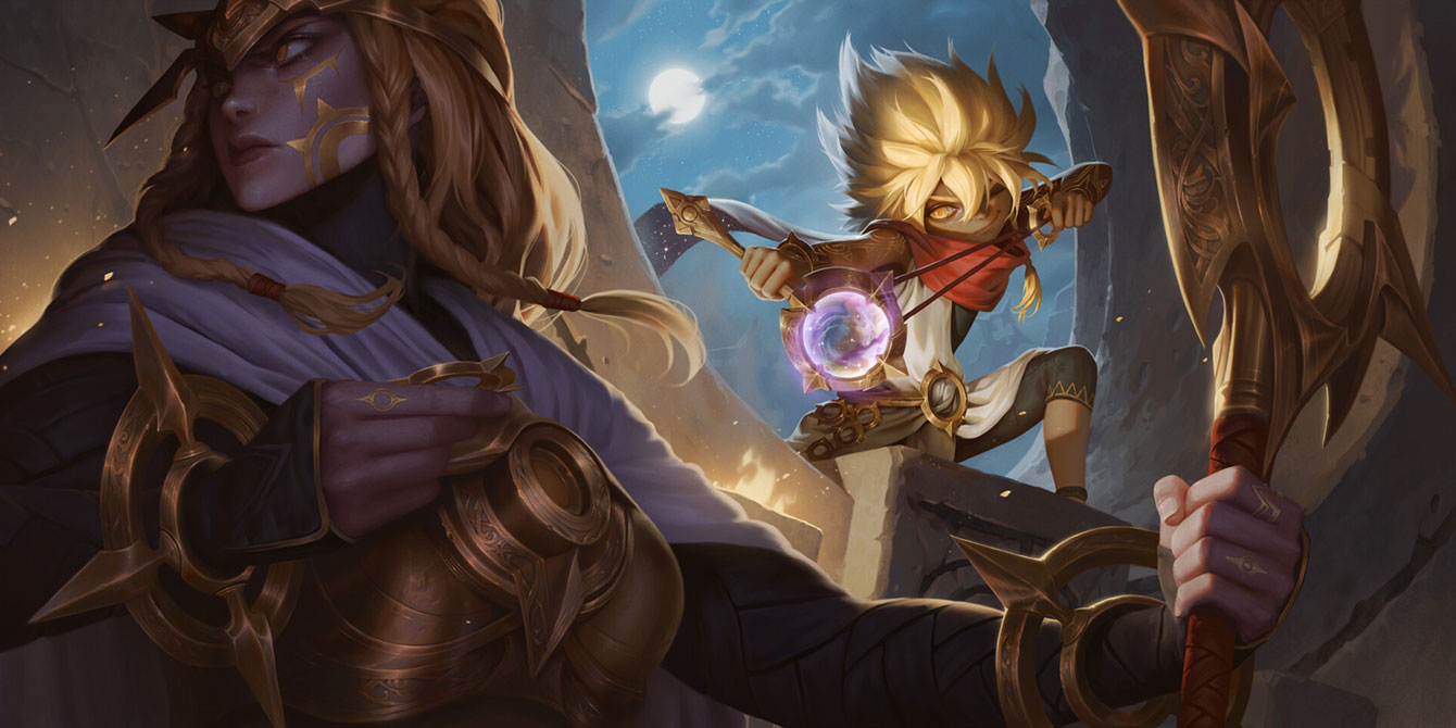 Starry Scamp Art from Legends of Runeterra
