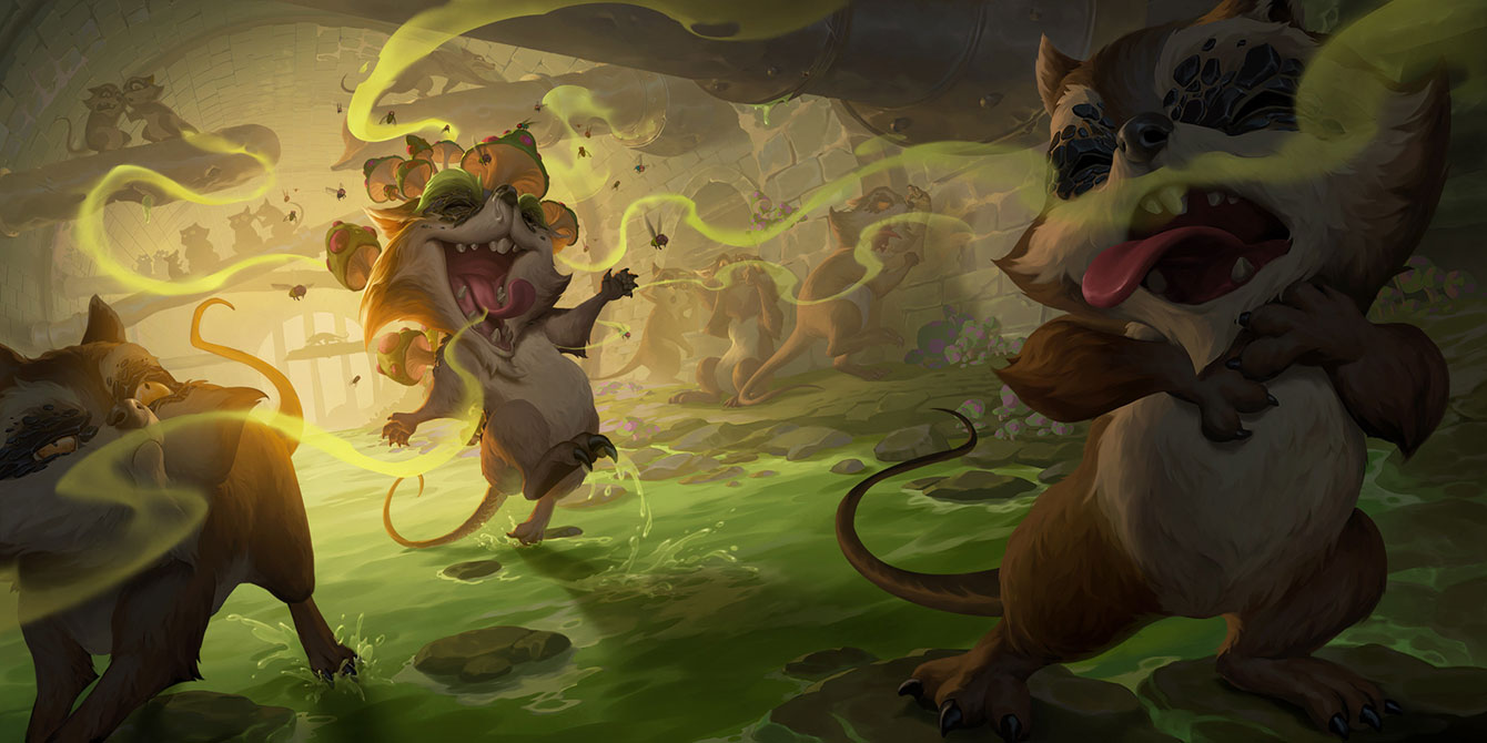 Stinky Whump Art from Legends of Runeterra