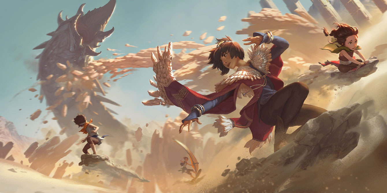 Taliyah Level 2 Art from Legends of Runeterra