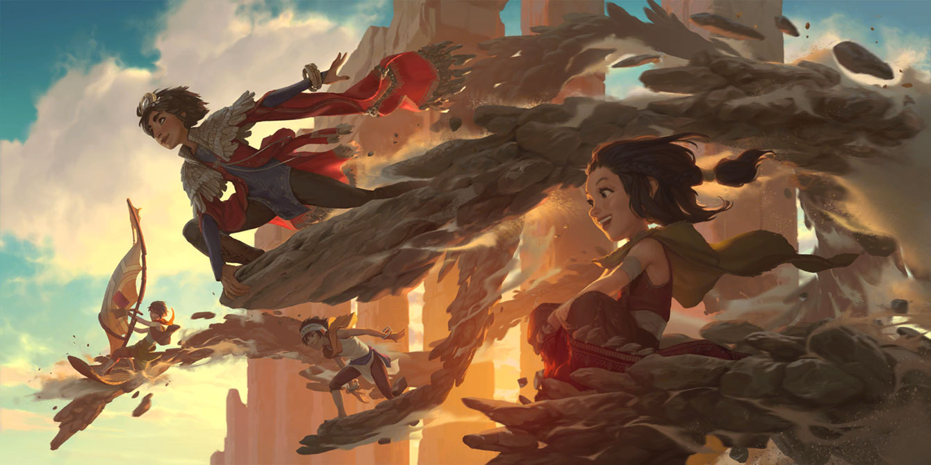 Taliyah Art from Legends of Runeterra