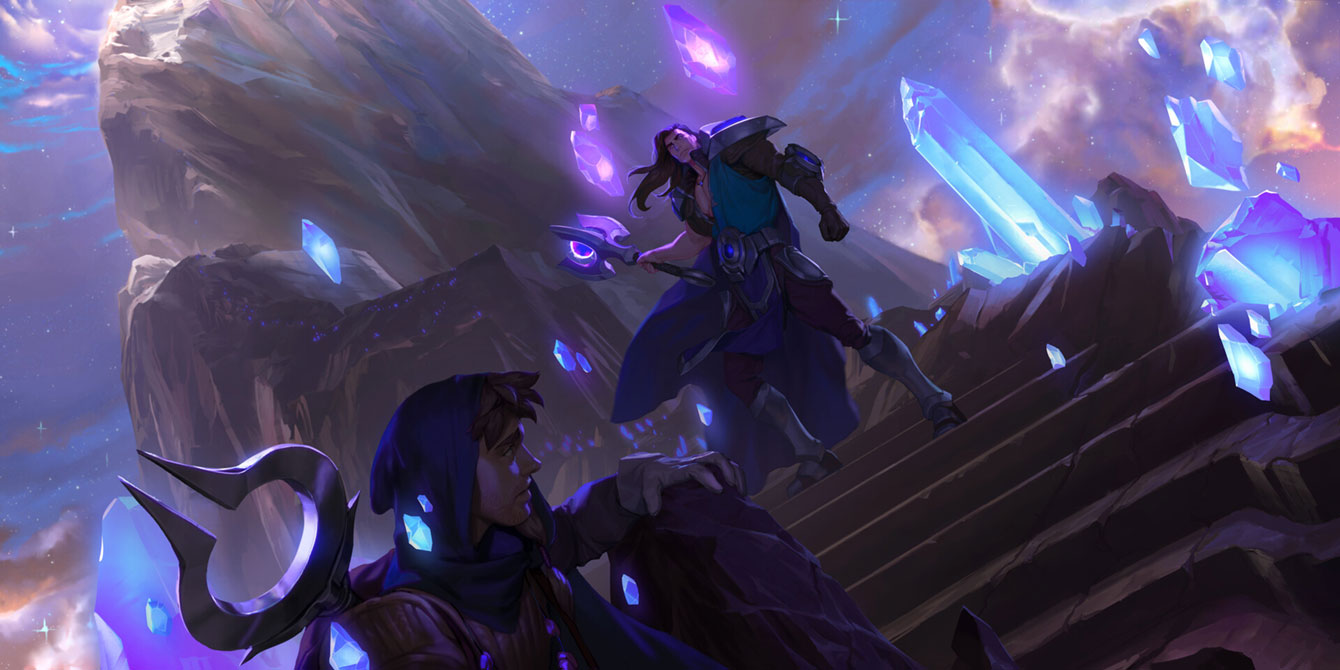 Taric Art from Legends of Runeterra