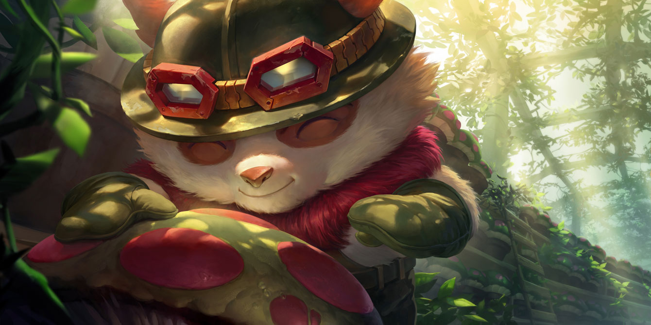 Teemo Art from Legends of Runeterra