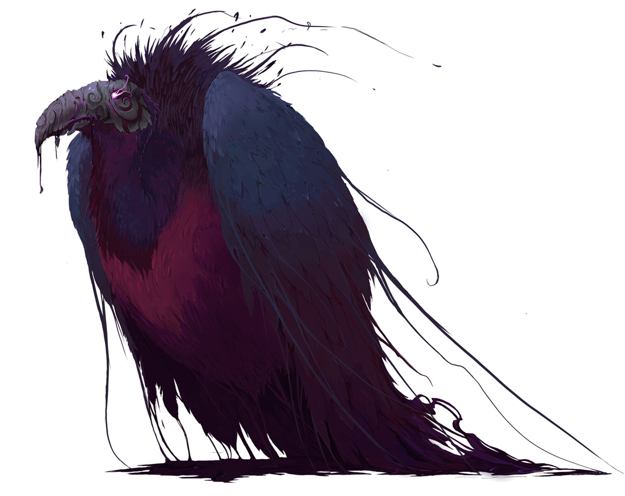 The Etherfiend Concept Art from Legends of Runeterra
