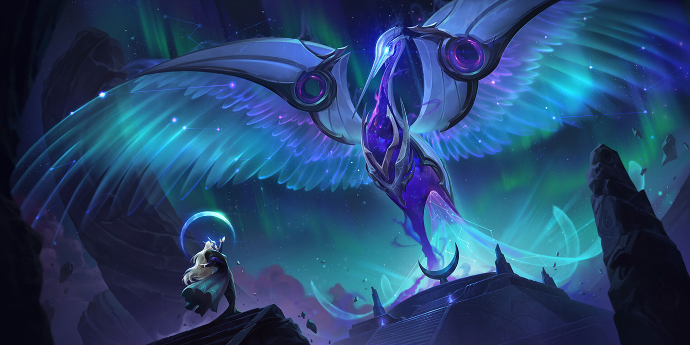 The Flight Art from Legends of Runeterra