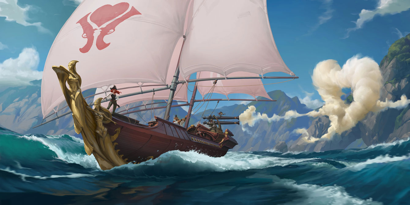 The Syren Art from Legends of Runeterra