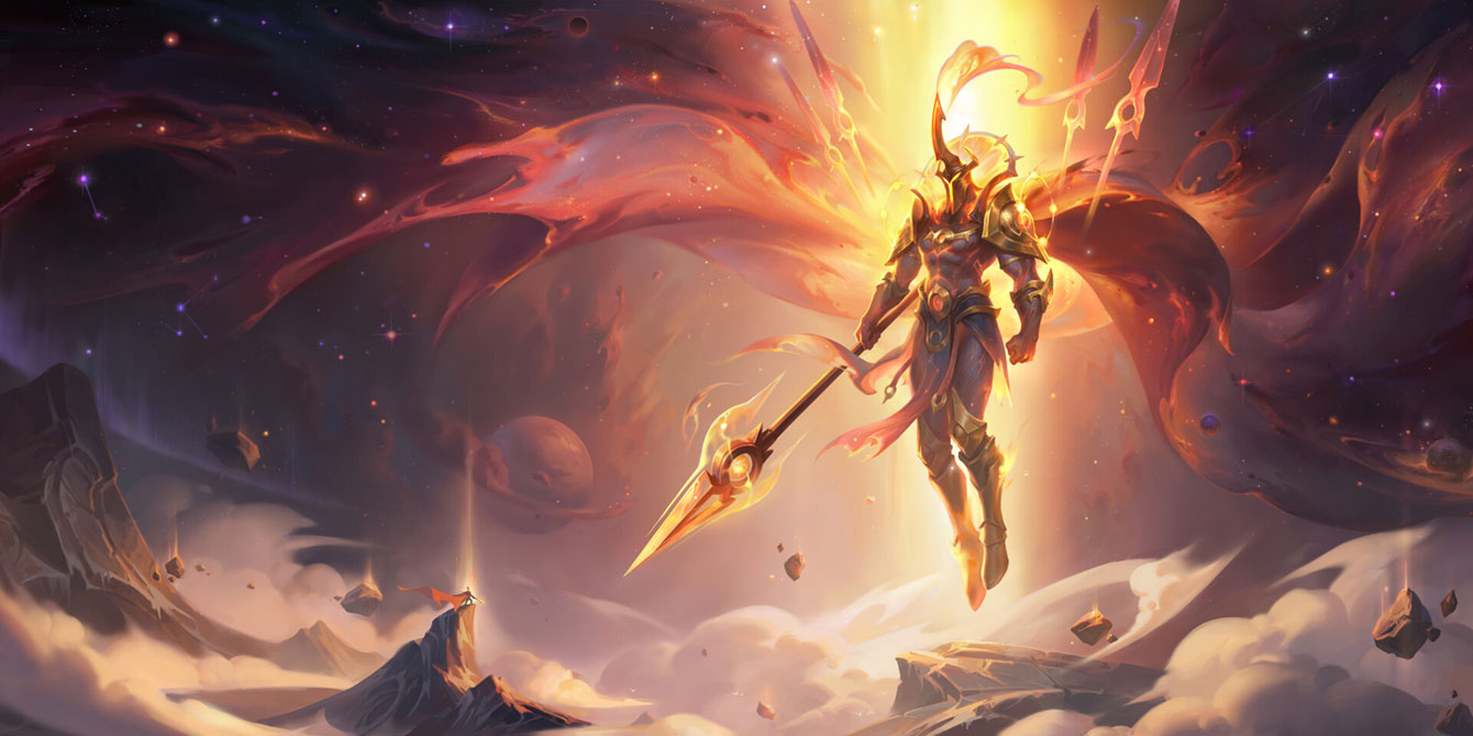 The Warrior Art from Legends of Runeterra