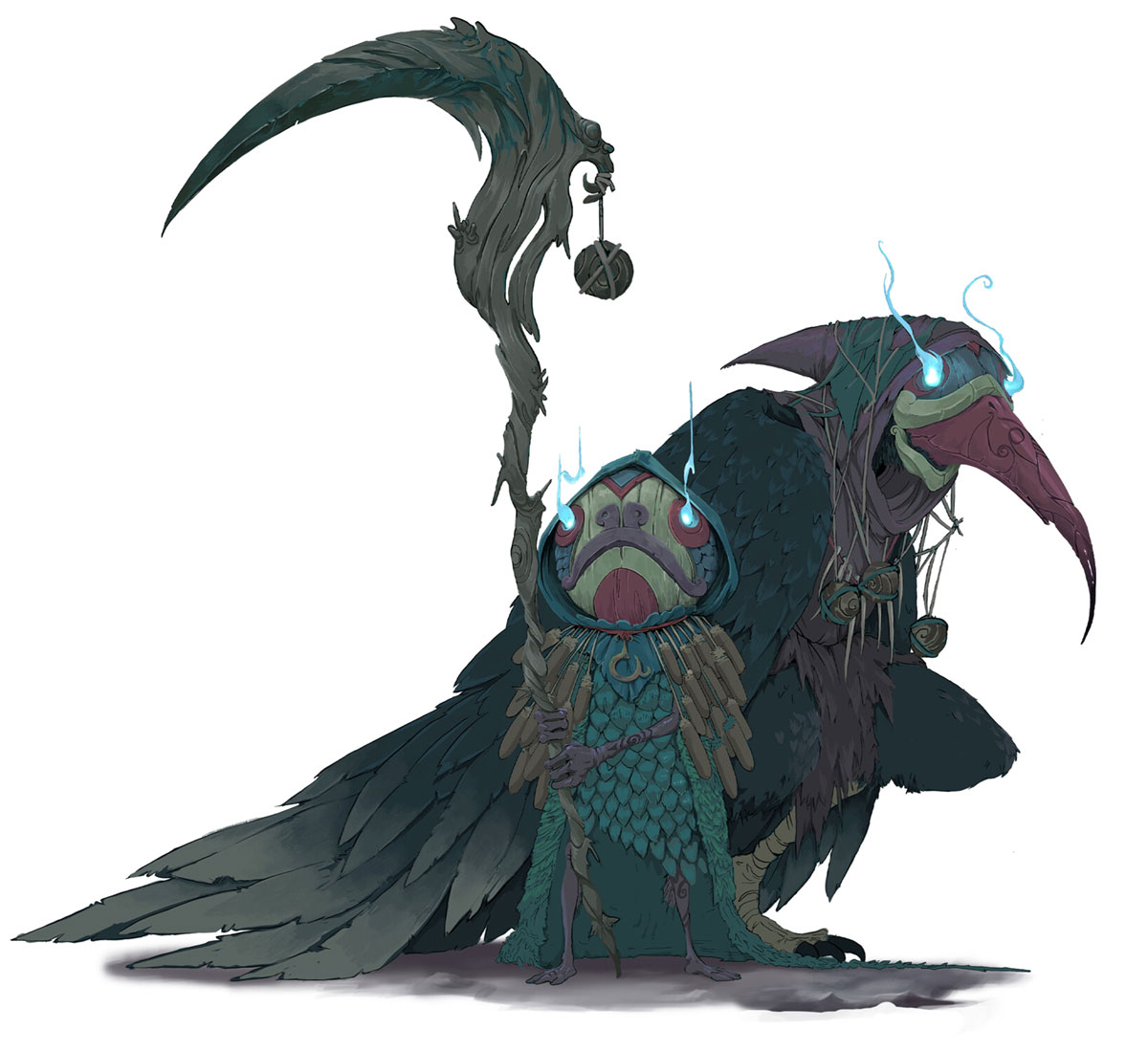 The Wings and the Wave Concept Art from Legends of Runeterra