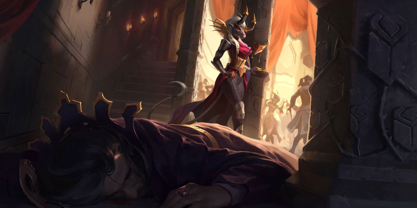 Thorn of the Rose Art from Legends of Runeterra