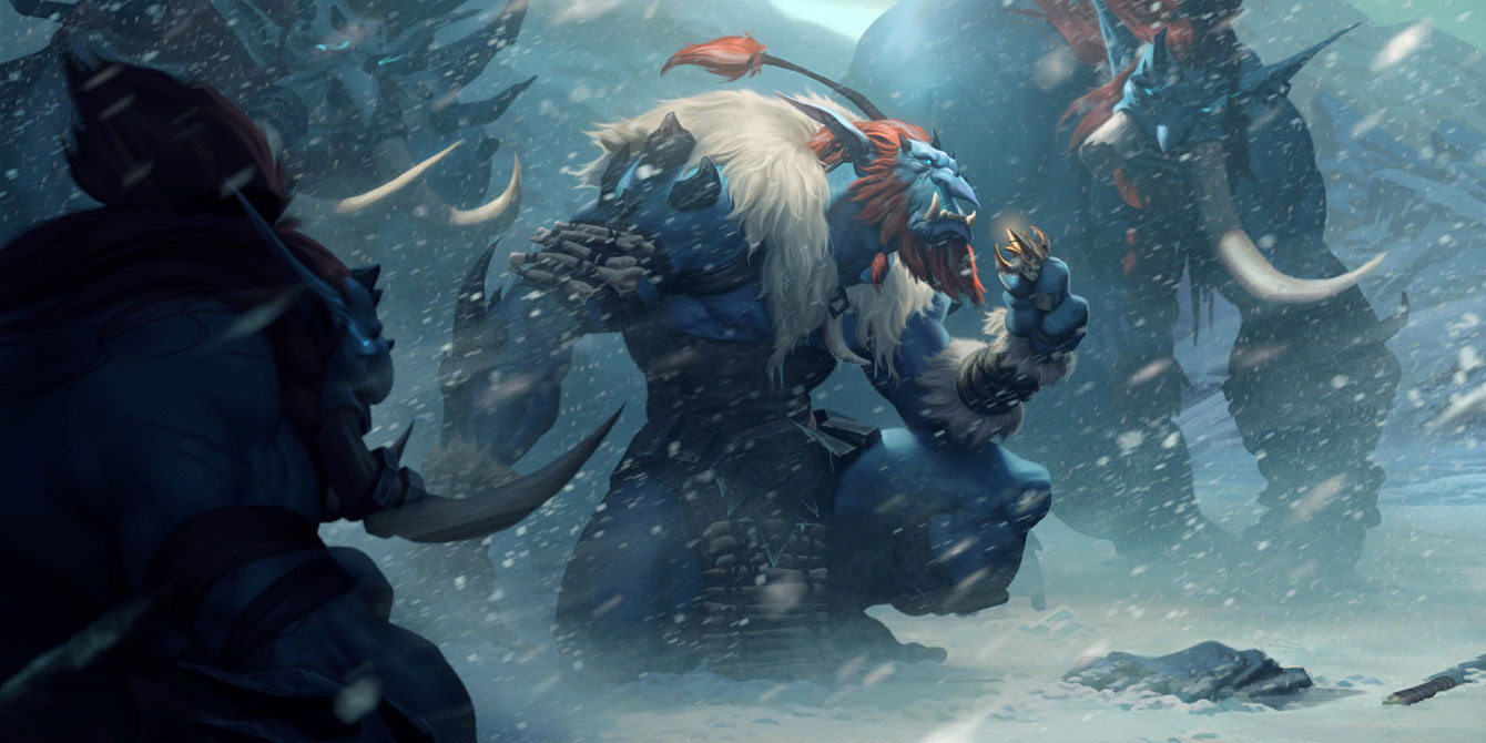 Troll Scavenger Art from Legends of Runeterra
