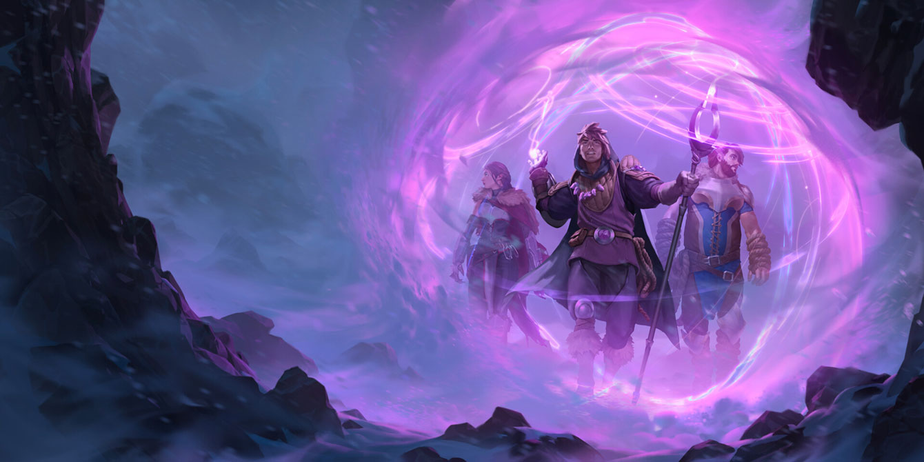 Tyari the Traveler Art from Legends of Runeterra