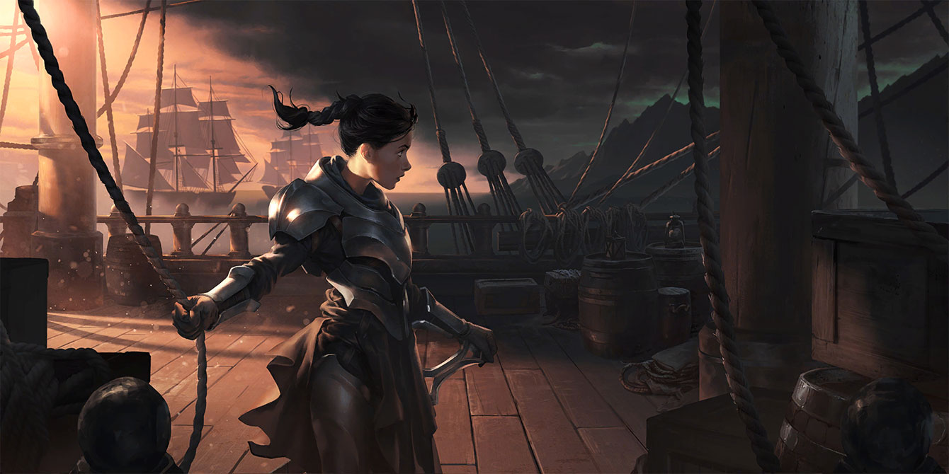 Vanguard Squire Art from Legends of Runeterra