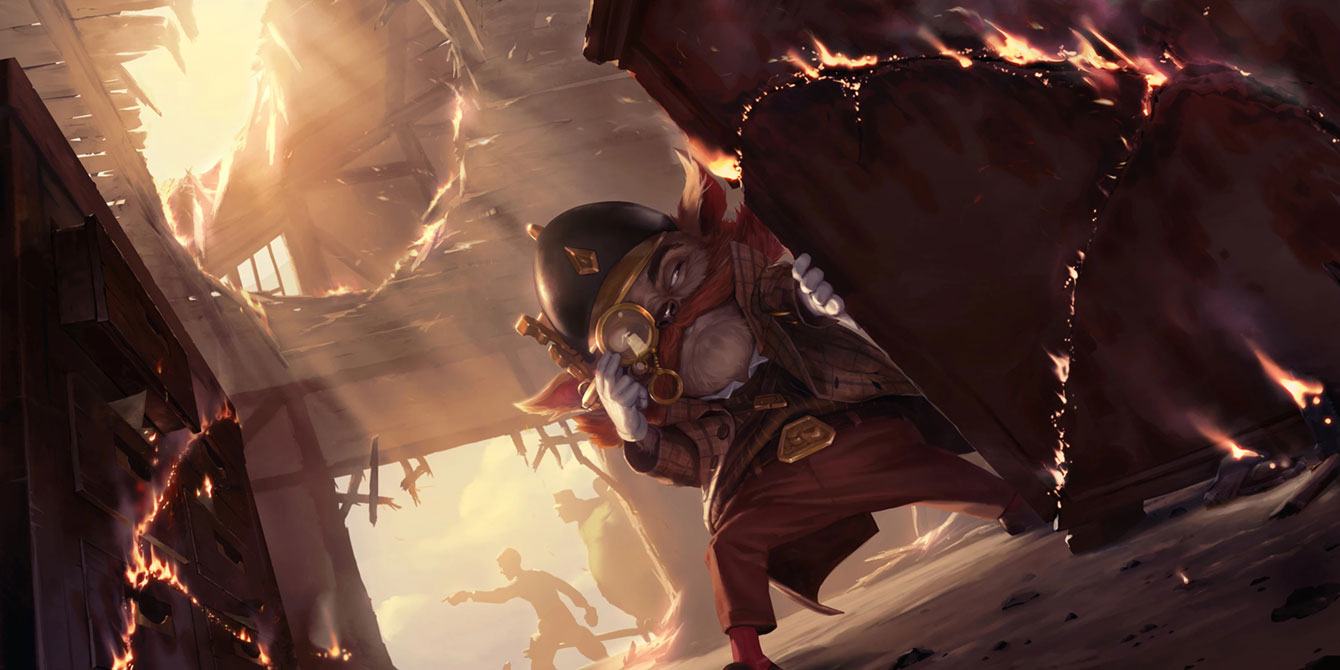 Veteran Investigator Art from Legends of Runeterra
