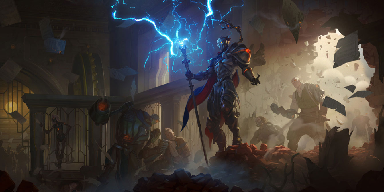 Viktor Art from Legends of Runeterra