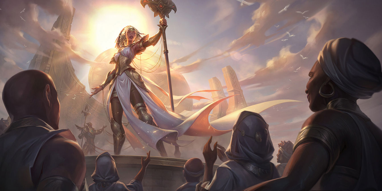 Voice of the Risen Art from Legends of Runeterra