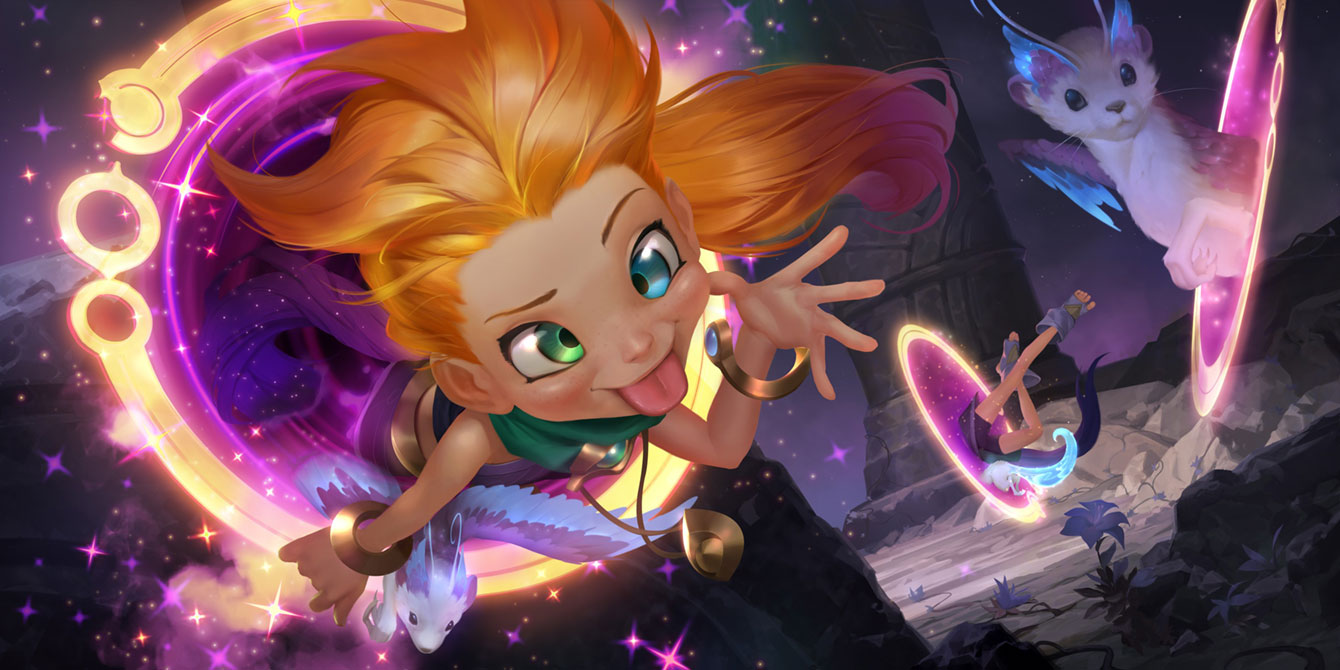 Zoe Art from Legends of Runeterra
