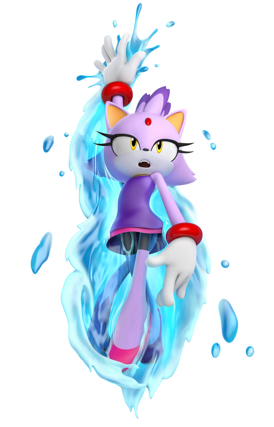 Blaze Art from Mario & Sonic at the Olympic Games Tokyo 2020