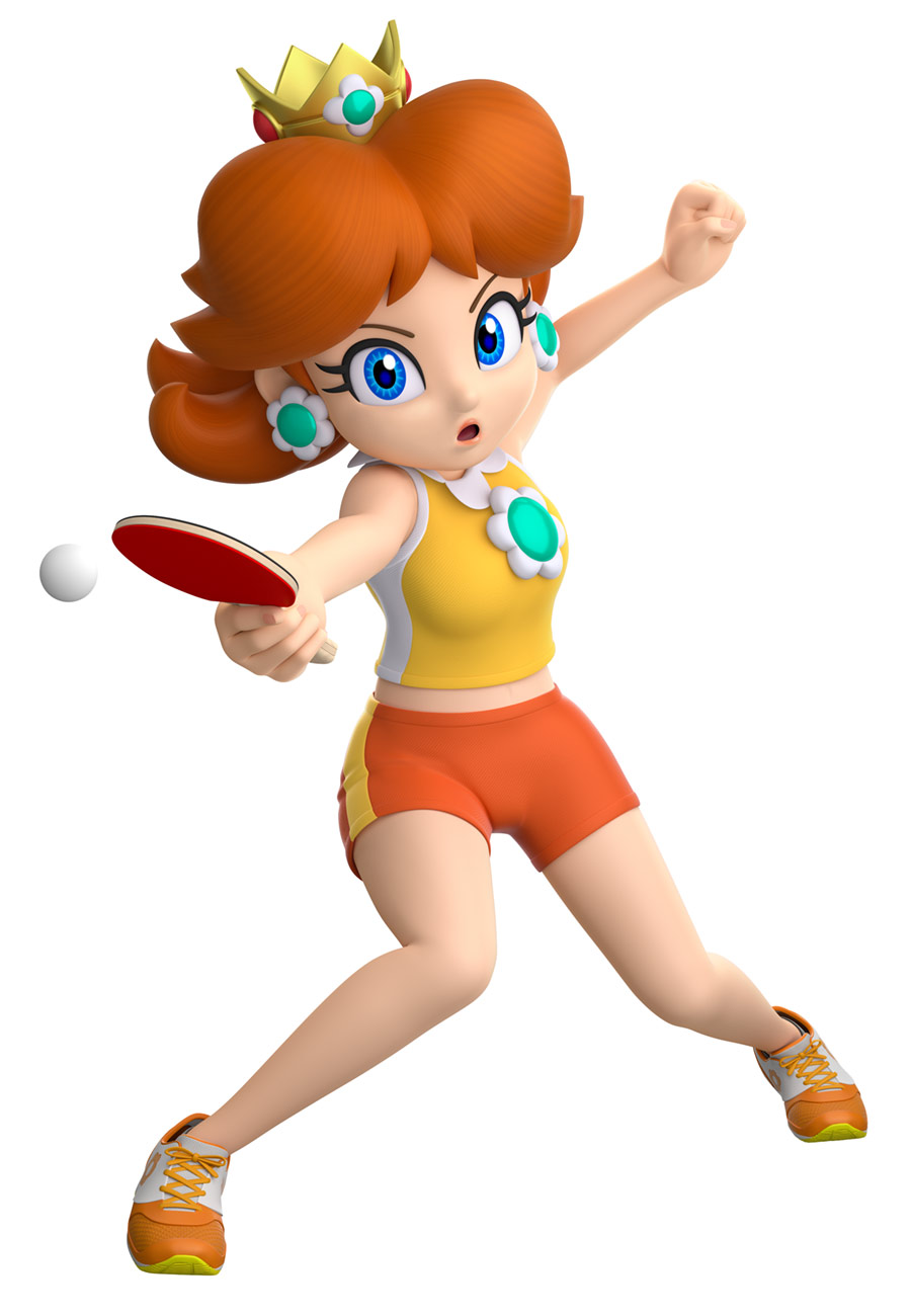 Princess Daisy Art from Mario & Sonic at the Olympic Games Tokyo 2020