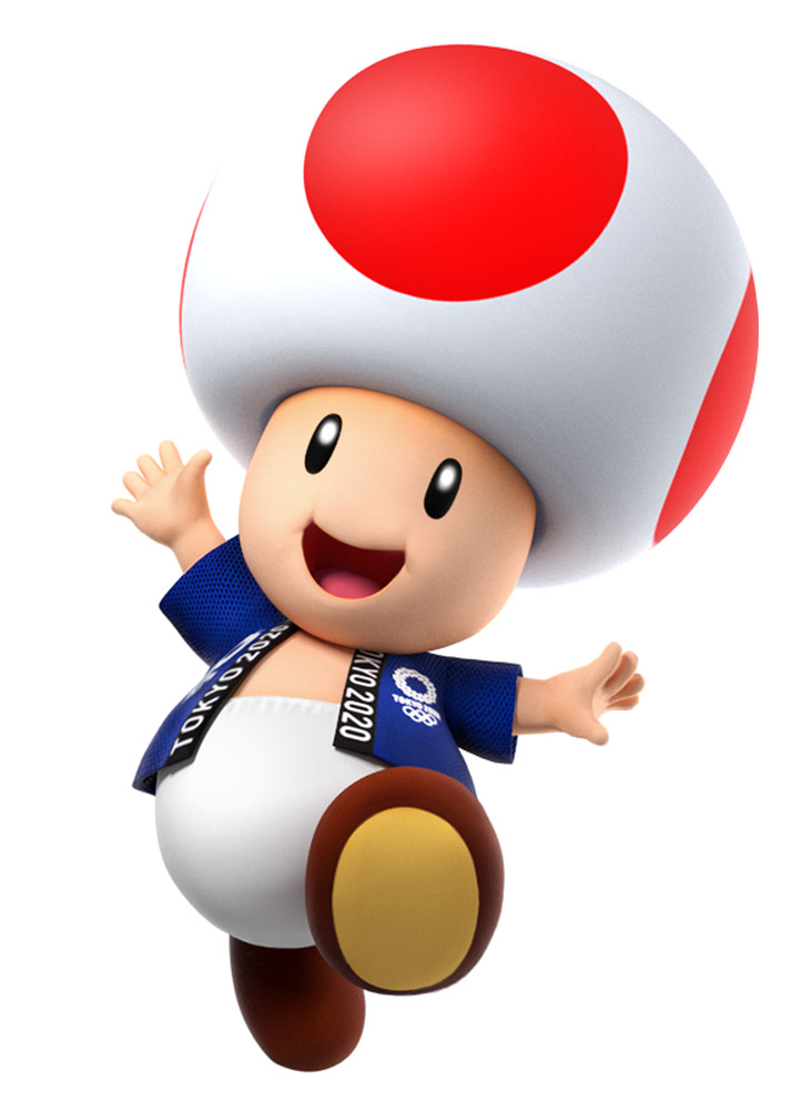 Toad Art from Mario & Sonic at the Olympic Games Tokyo 2020