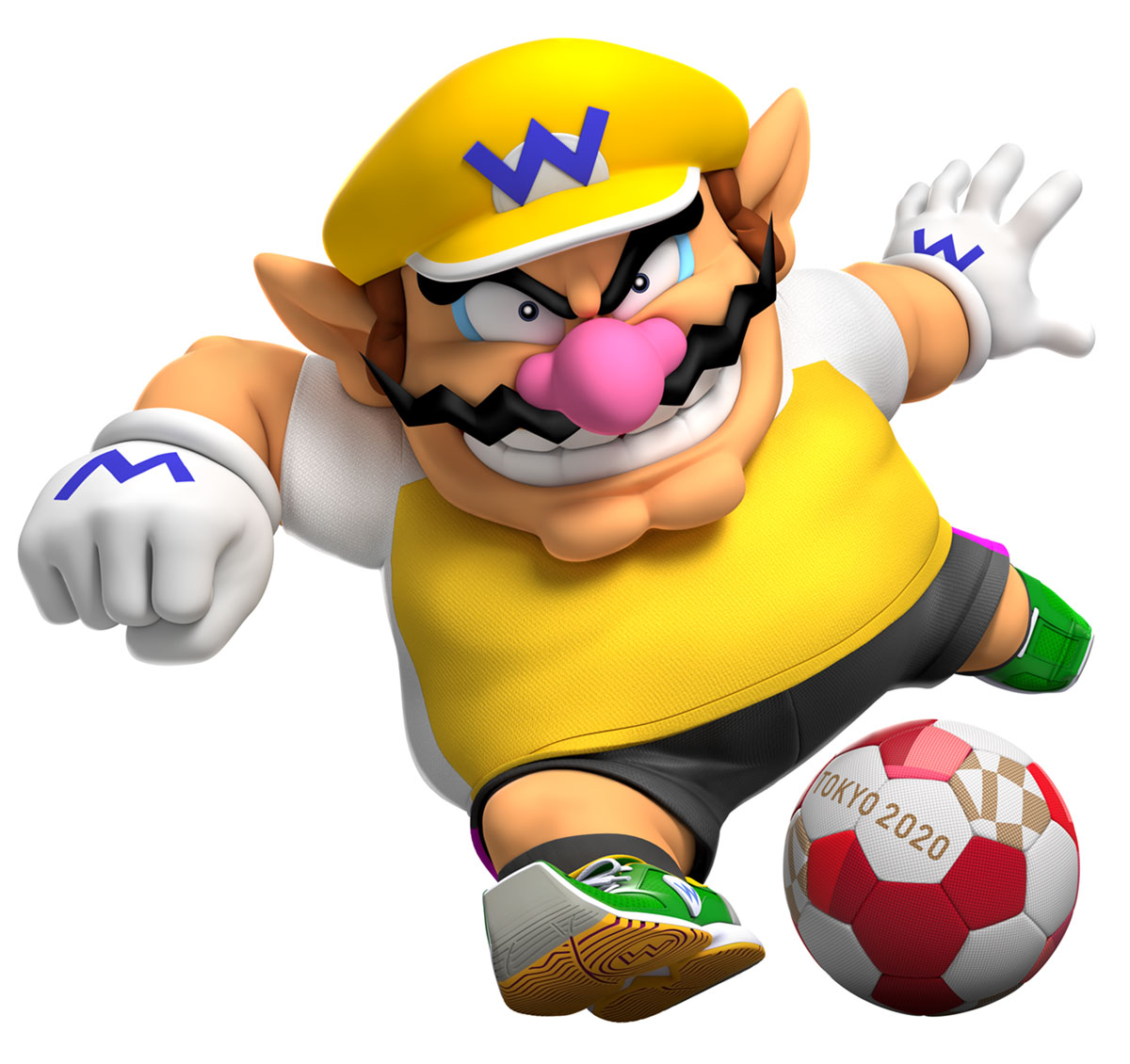 Wario Art from Mario & Sonic at the Olympic Games Tokyo 2020