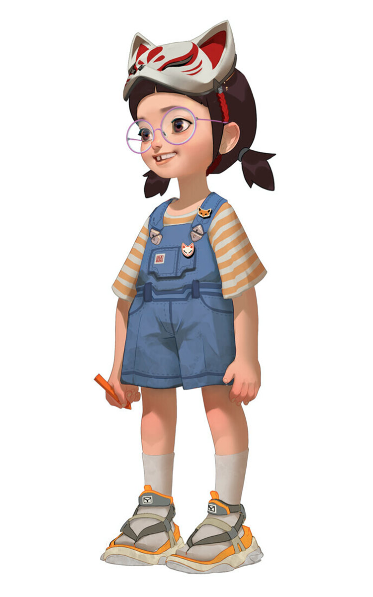 Akari Concept Art from Overwatch 2