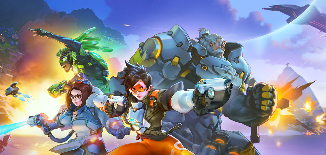Defenders of Rio Art from Overwatch 2