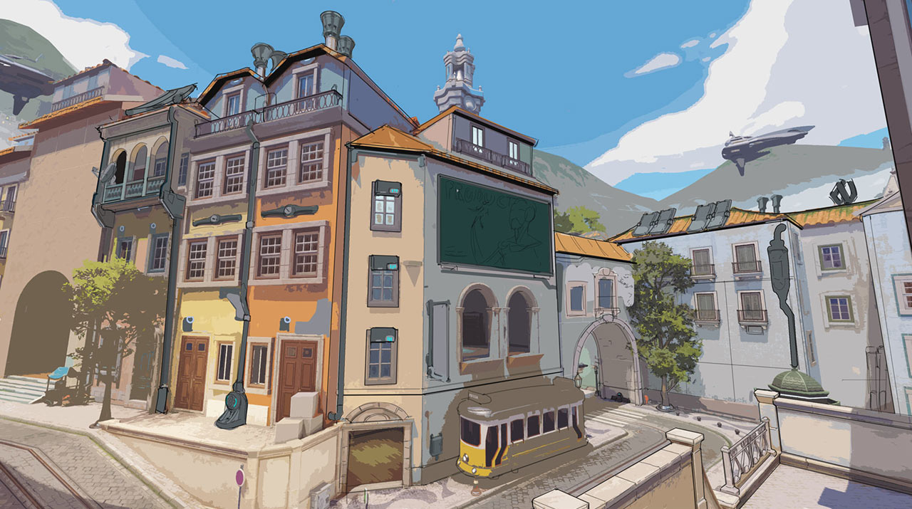 Esperan&ccedil;a, Portugal Concept Art from Overwatch 2