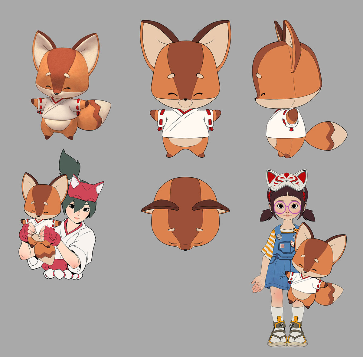Fox Plushie Concept Artwork from Overwatch 2