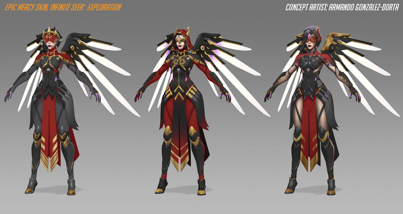 Infinite Seer Mercy Exploration from Overwatch 2