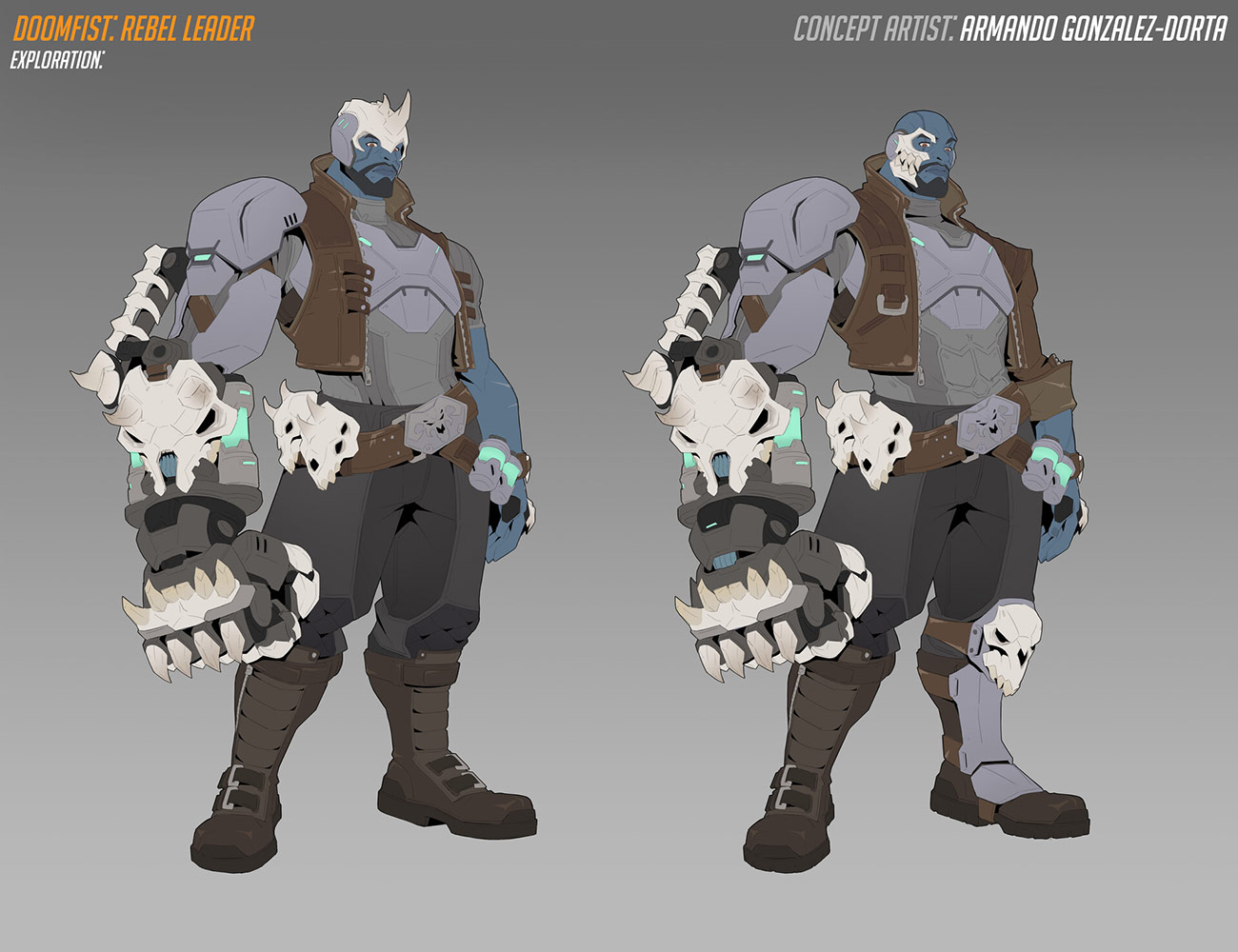 Rebel Leader Doomfist Exploration from Overwatch 2