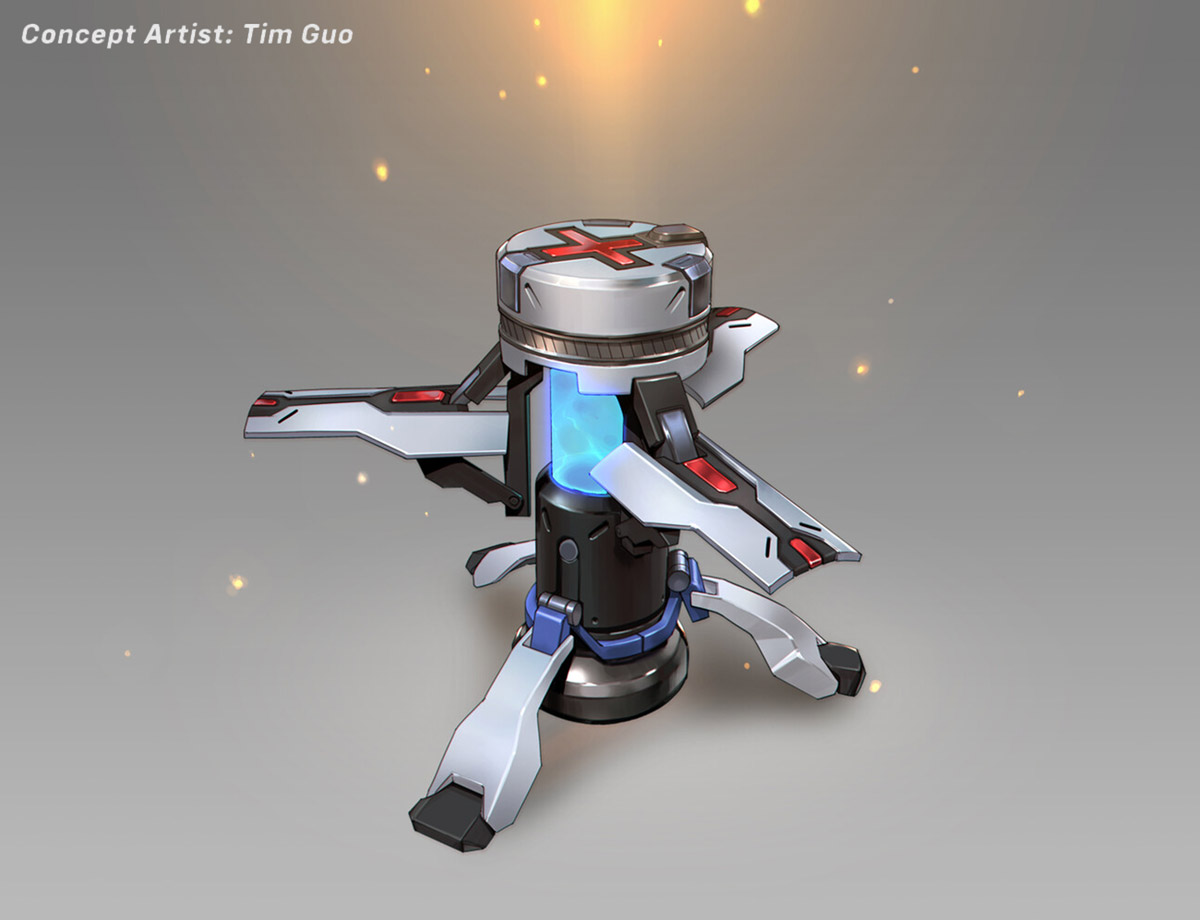 Soldier 76 Biotic Field Emitter Art from Overwatch 2