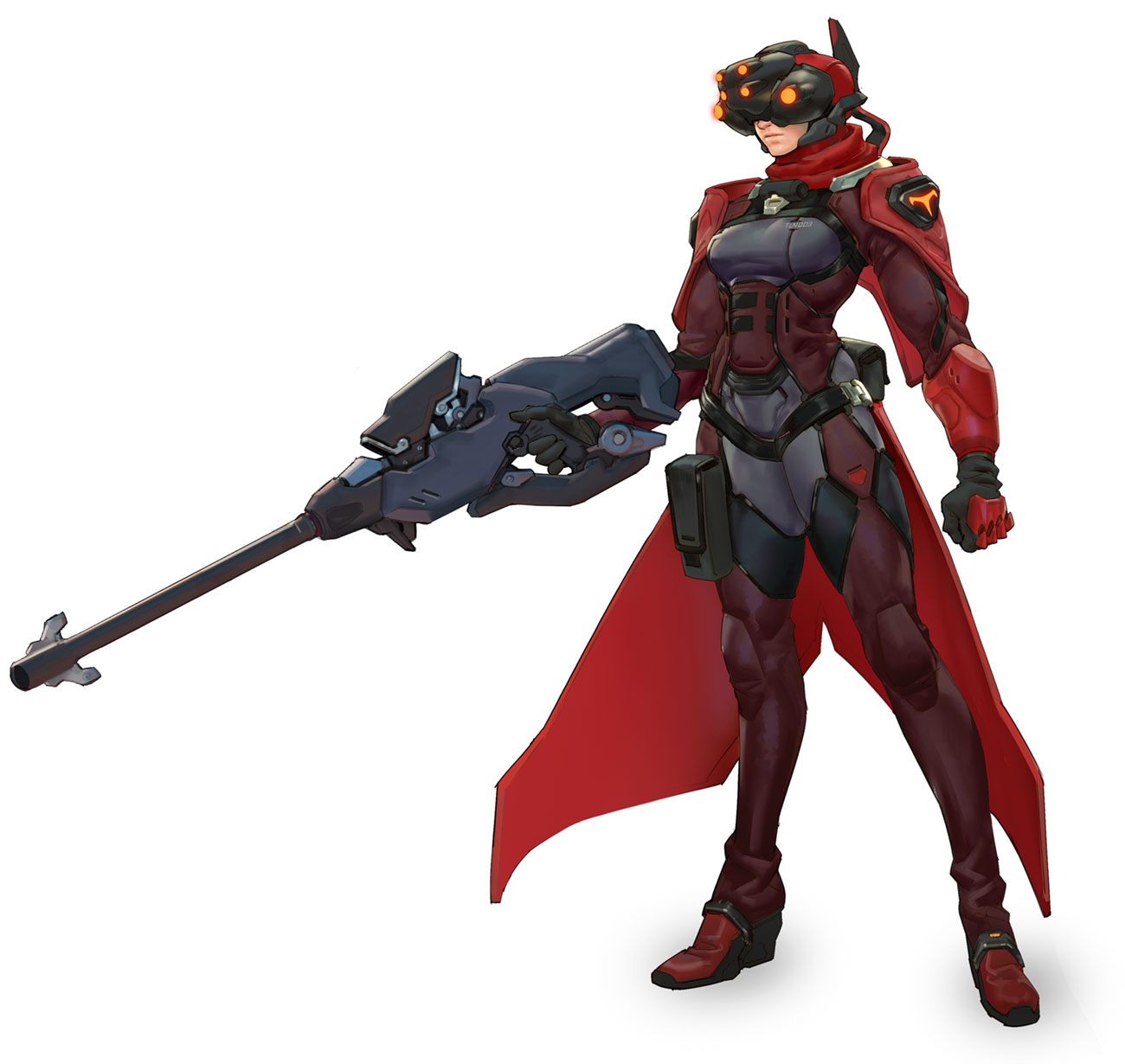 Talon Sniper Art from Overwatch 2