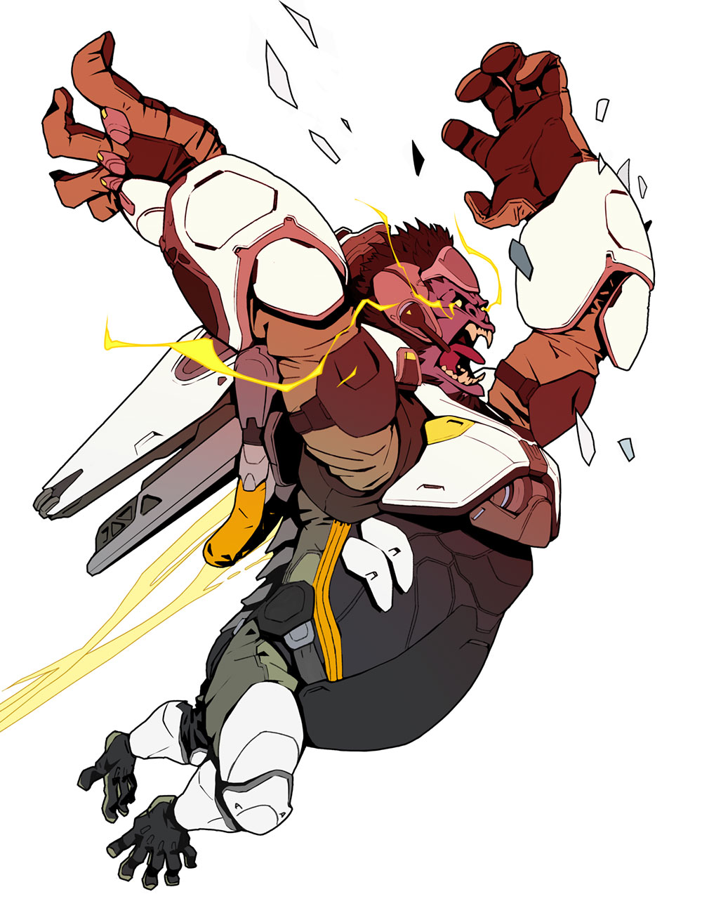 Winston Artwork from Overwatch 2