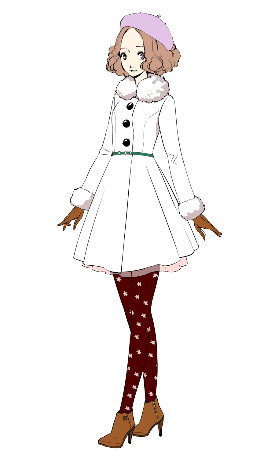 Haru Okumura Concept Artwork from Persona 5 Royal