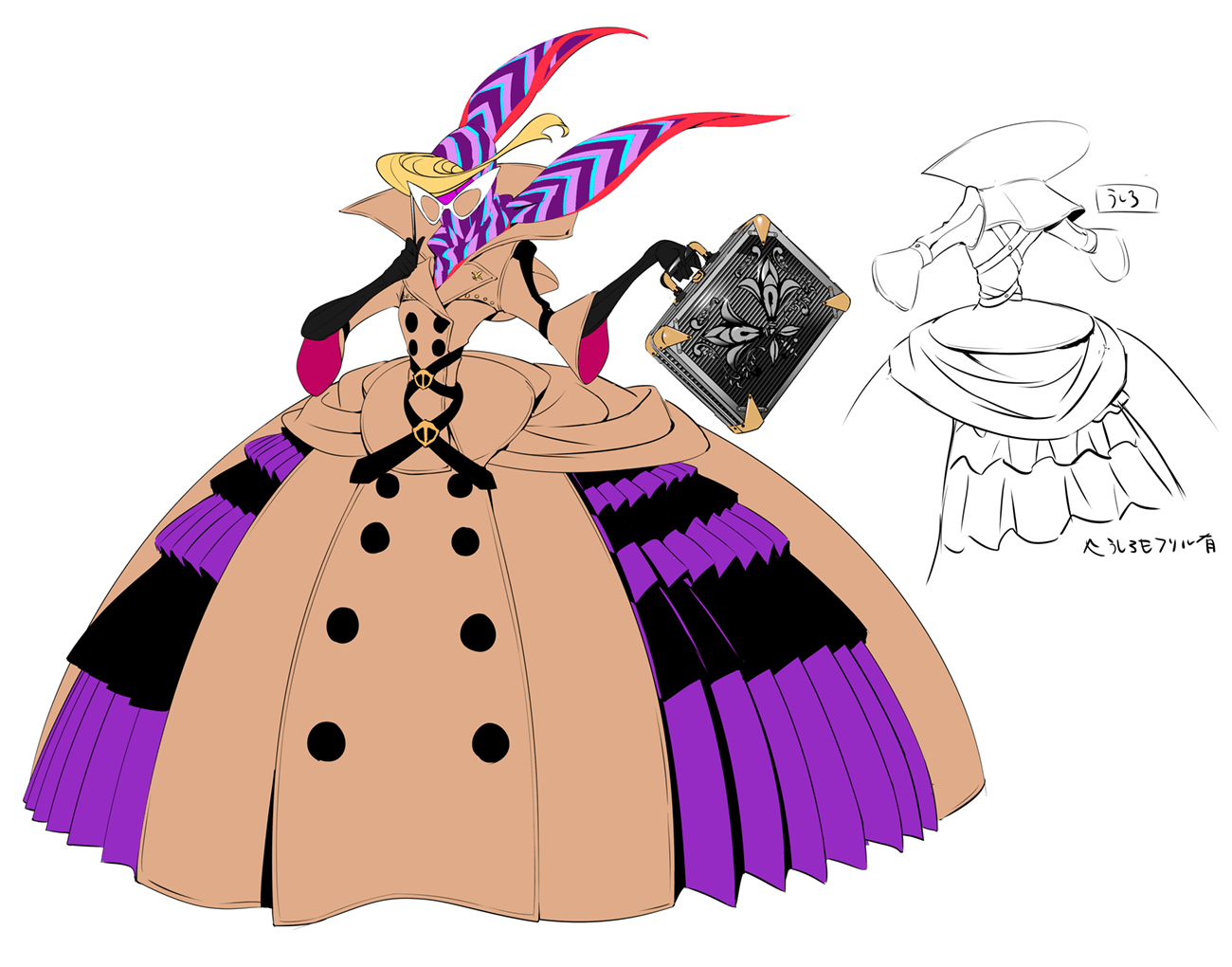 Lucy Concept Art from Persona 5 Royal