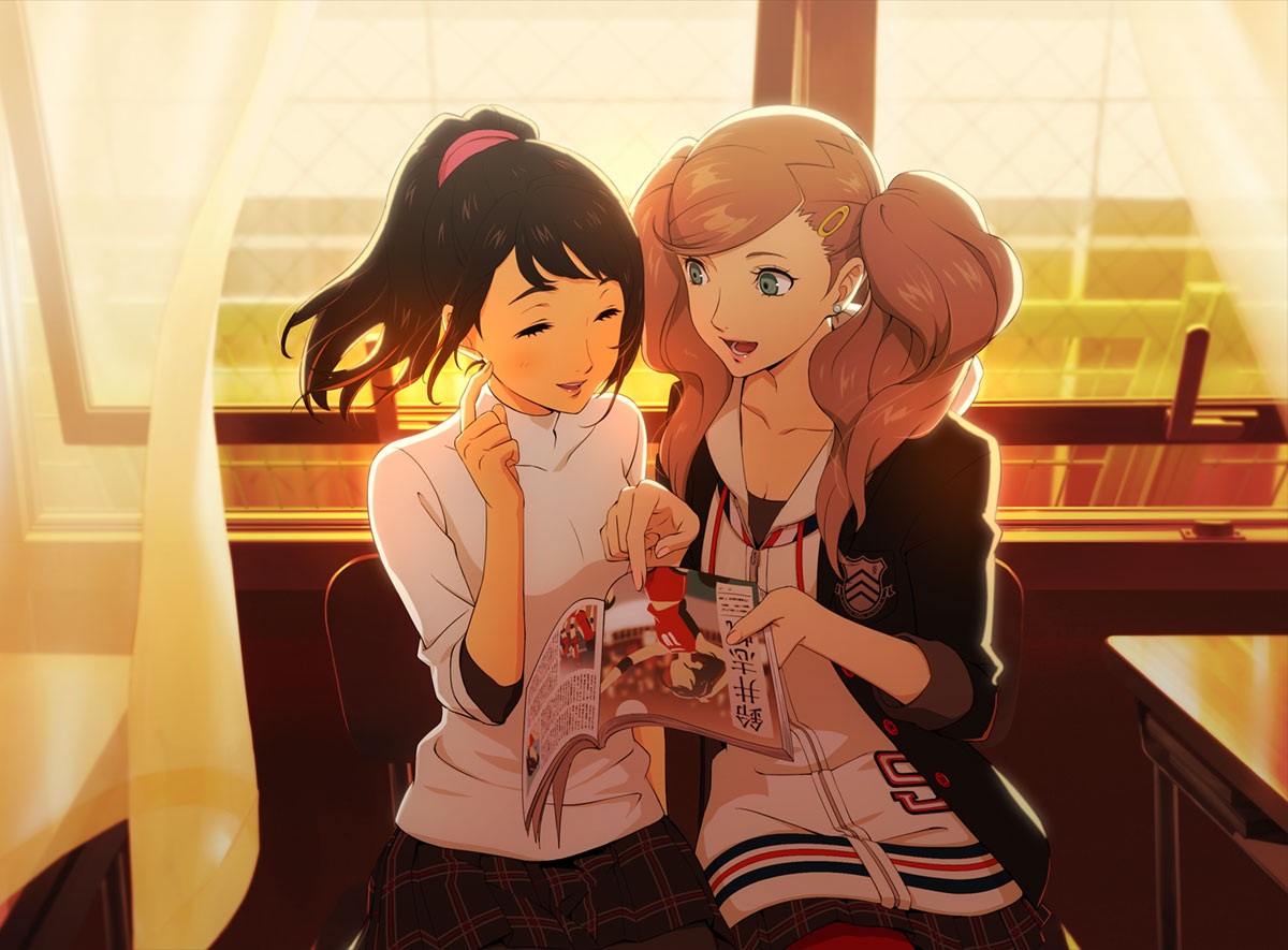 Precious Time Ending Art from Persona 5 Royal