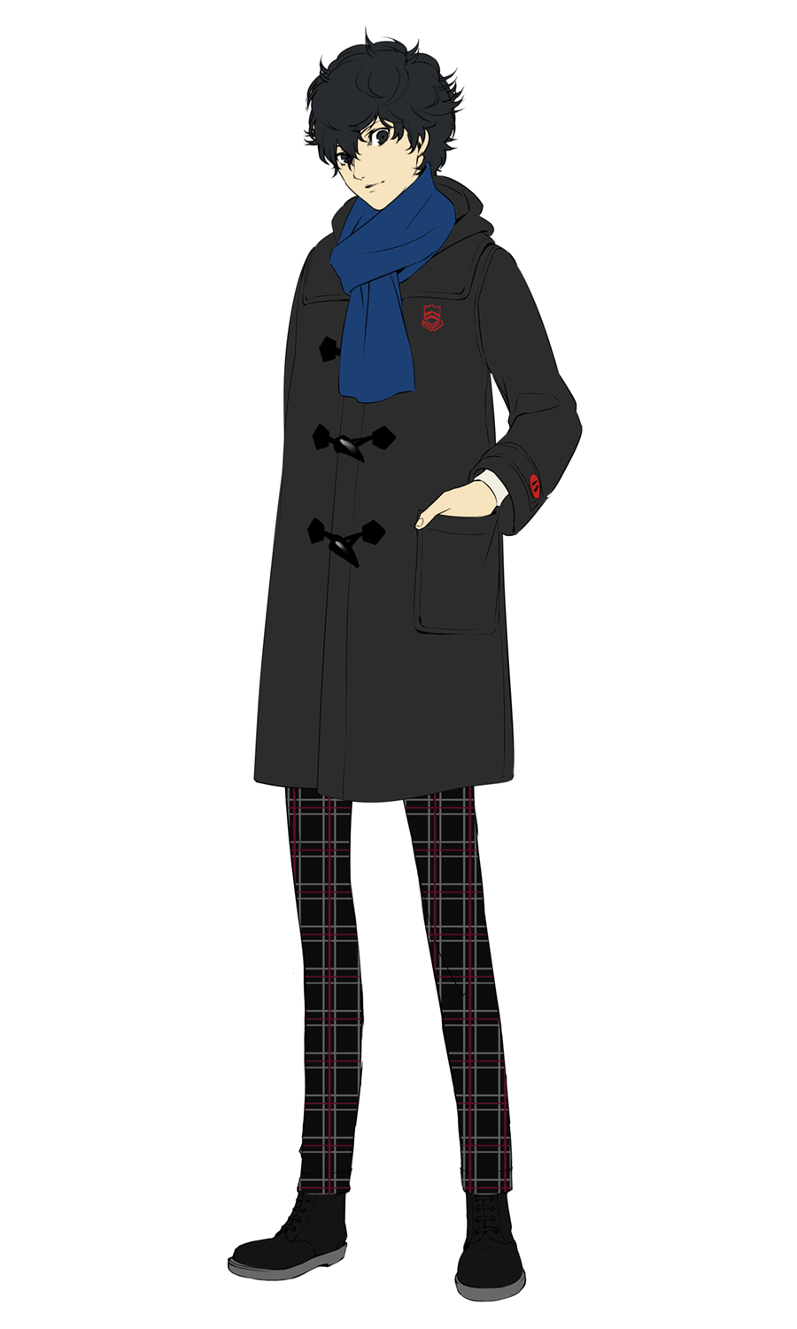Protagonist Concept Art from Persona 5 Royal