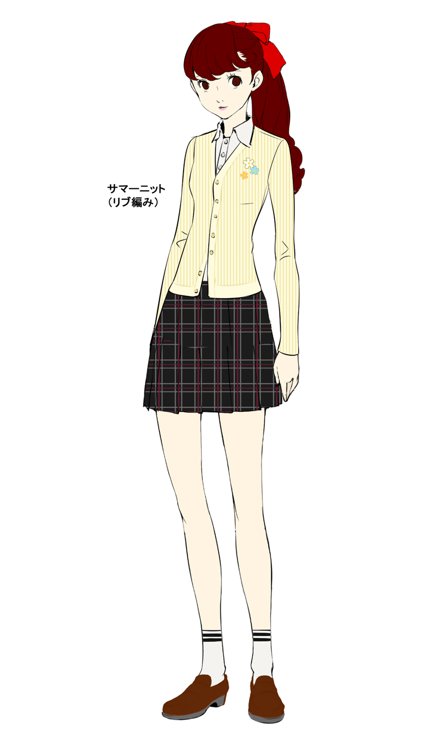 Sumire Summer Uniform Art from Persona 5 Royal