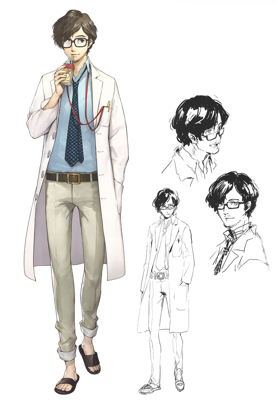 Takuto Maruki Concept Art from Persona 5 Royal
